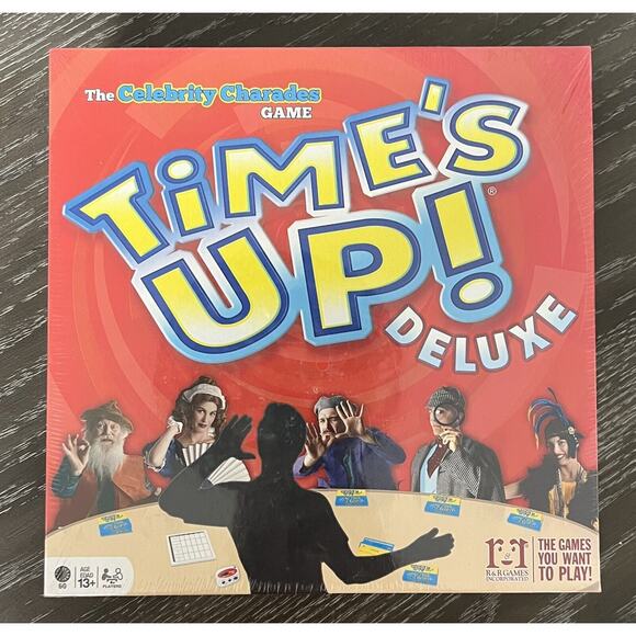 Time's Up Deluxe Board Game 2013 R&R Games, New and Sealed - Picture 1 of 8